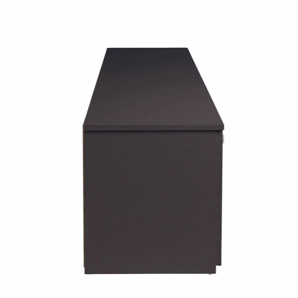 PAWNORA Modern 2 Door Black Gloss TV Unit – 3