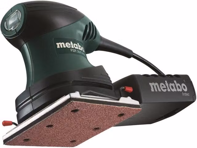 Metabo Fsr-200 Intec 1/4 Sheet Orbital Palm Sander 200W 240V Multi Colour