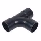 FloPlast 32mm Black Solvent Weld Waste Tee
