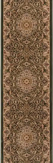 The Rug House Opulent Green Fireside Area Rug, Green, W: 240 cm