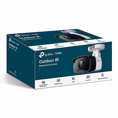 TP-Link VIGI C340I IP Camera with 4 mm Lens, White – 3