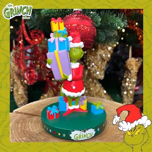 VFM e-Store Grinch 3D Christmas Tabletop Decoration, Green, W: 15 cm, D: 10 cm, H: 15 cm – 4
