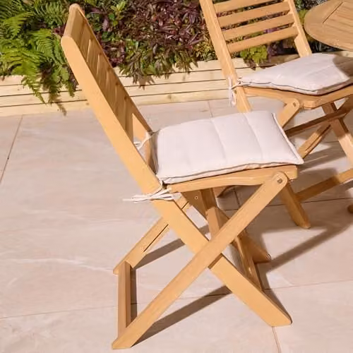 Rowlinson Ashdown Six Seater Round Wooden Dining Set in Brown – 3