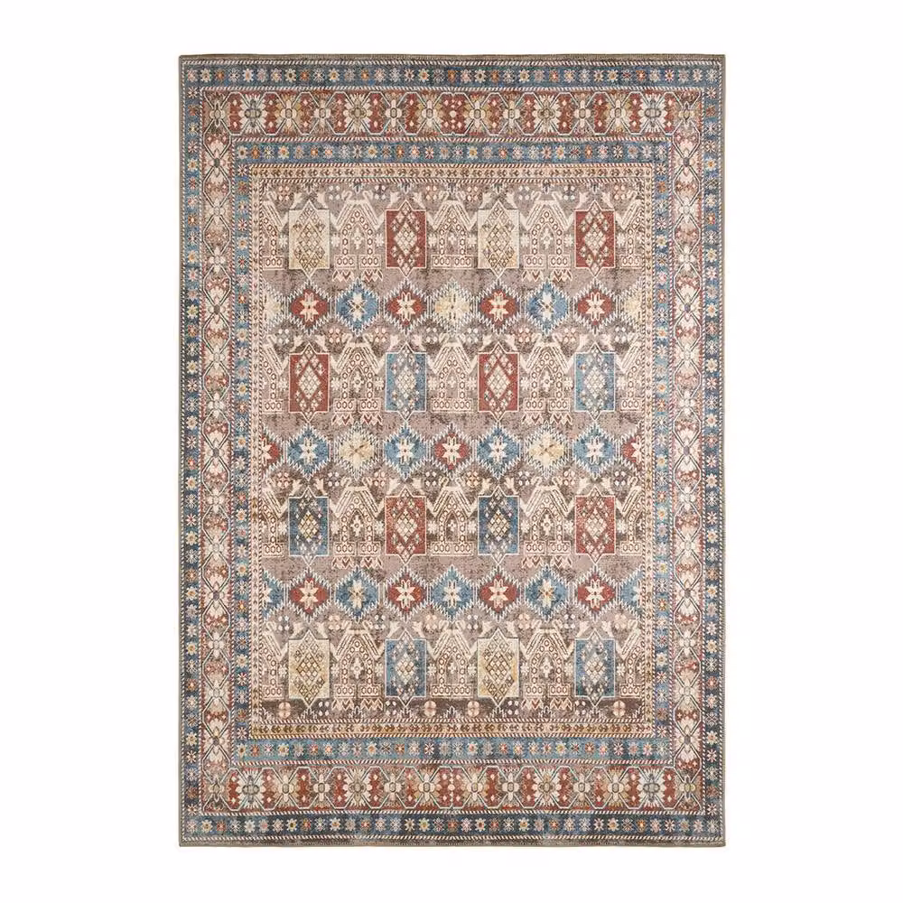 sweeek Multicoloured Oriental Persian Pattern Indoor Rectangular Rug, W: 160 cm, D: 230 cm – 2