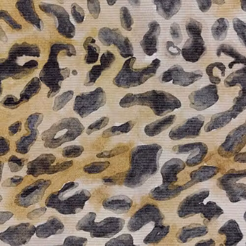 Paoletti Leopardis Leopard Printed Indoor/Outdoor Rug in Black and Gold, W/D/H: 120 x 170 cm – 4