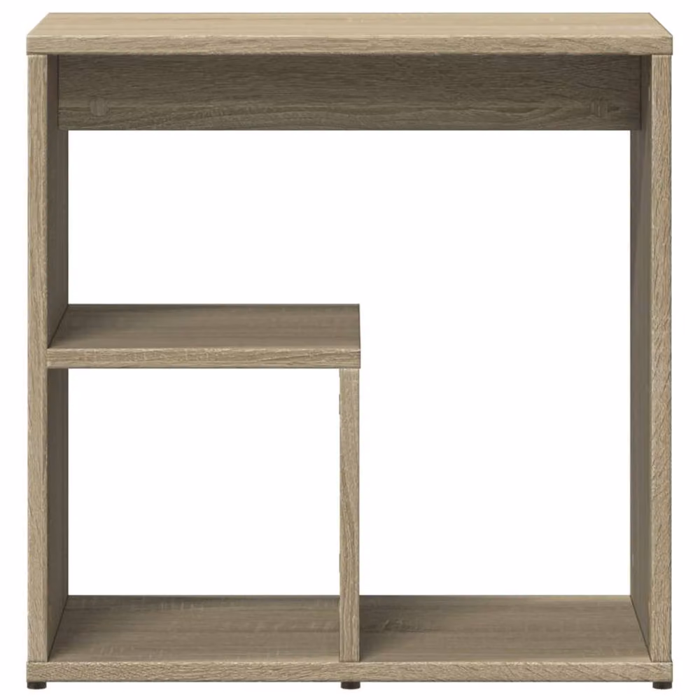 Berkfield Home Set of 2 Sonoma Oak Side Tables in Light Oak, W/D/H: 50 x 30 x 50 cm – 5