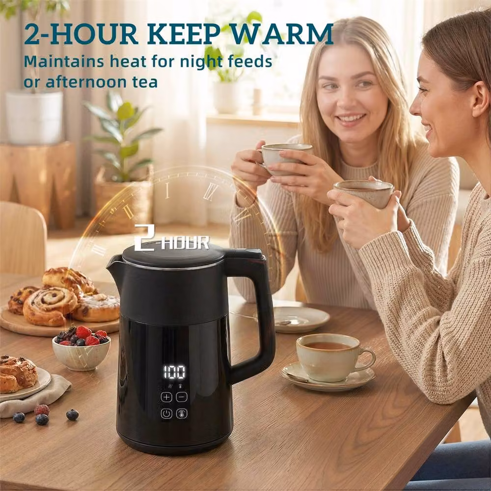 Kelvenix 1.7L Fast Boil 3kW Kettle in Black – 3