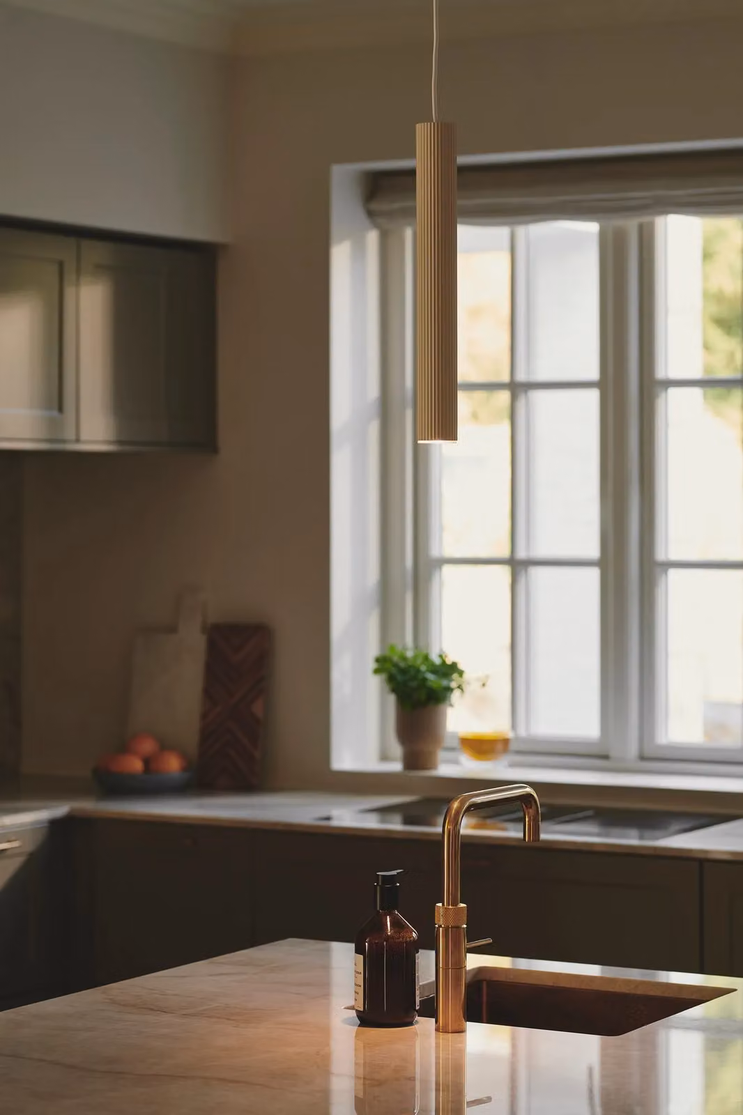 Nordlux Vico Pendant Light in Beige Metal with GU10 Mains Connection – 2