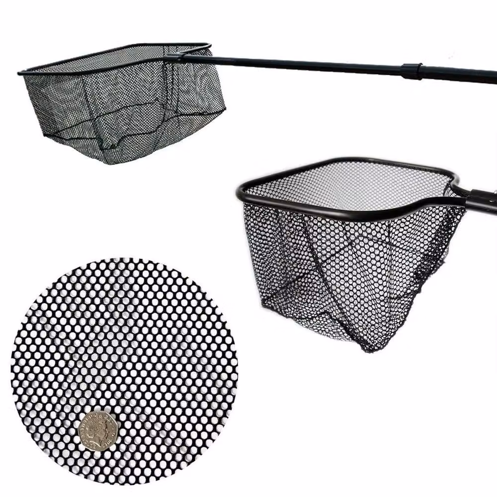 FLAVORA Extra Large 60cm Telescopic Handle Pond Fish and Leaf Net in Black – 2