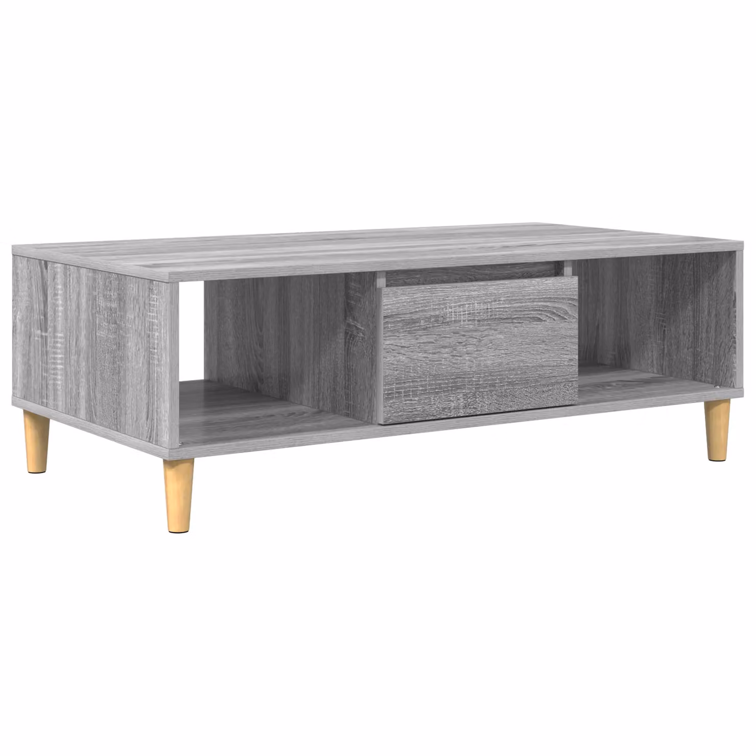 Berkfield Home Modern Grey Sonoma Storage Unit with Door in Engineered Wood – 2