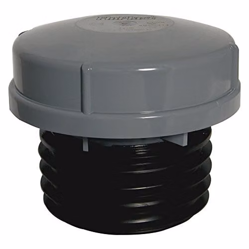 FloPlast AF110G Push-Fit Air Admittance Valve in Grey