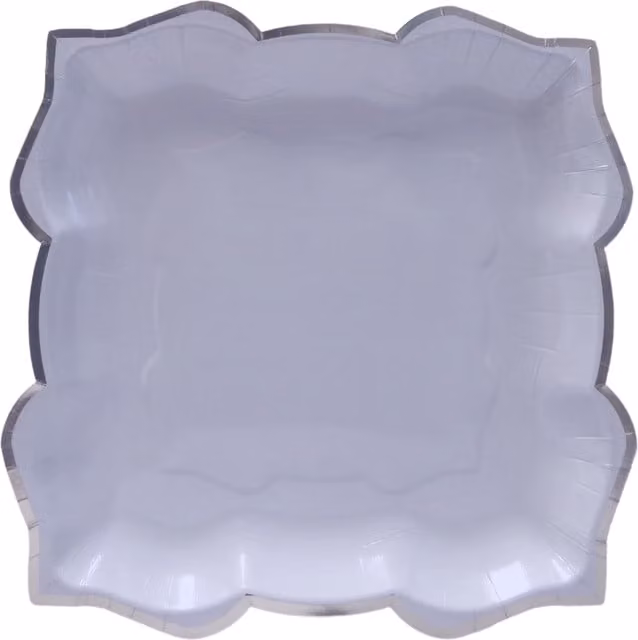 Lotus Large Purple Serving Platter Party Plates