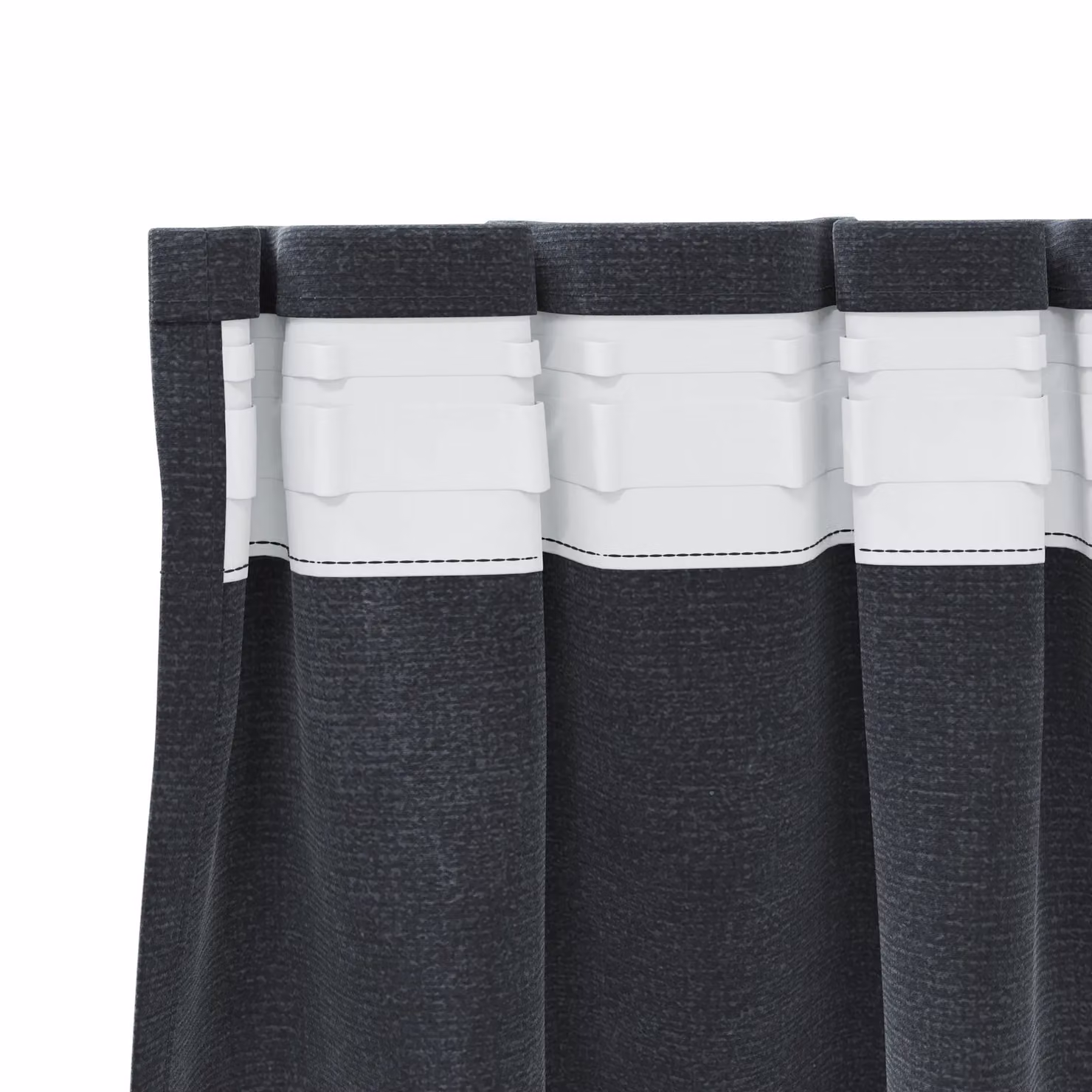 Berkfield Home Light Grey Velvet Blackout Curtains, 2 Pack, W: 140 cm, H: 260 cm – 3