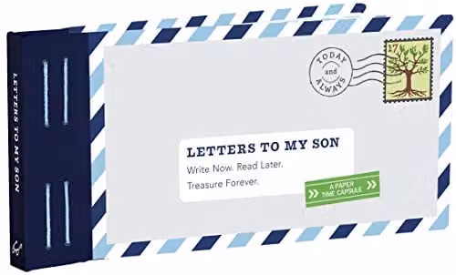 Chronicle Books Letters to My Son Journal for Adults with Lined Paper