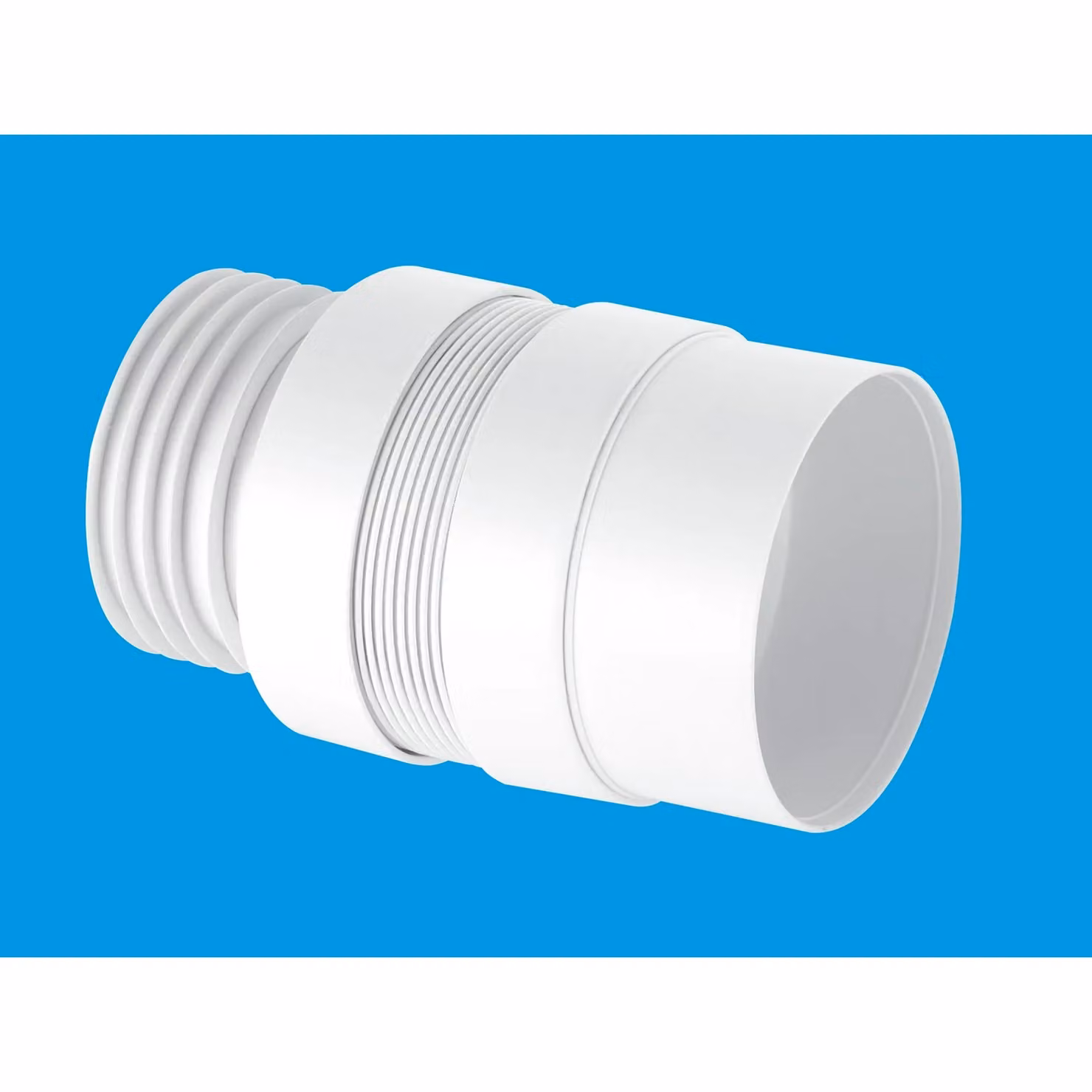 McAlpine White Flexible Pipe Connector – 2