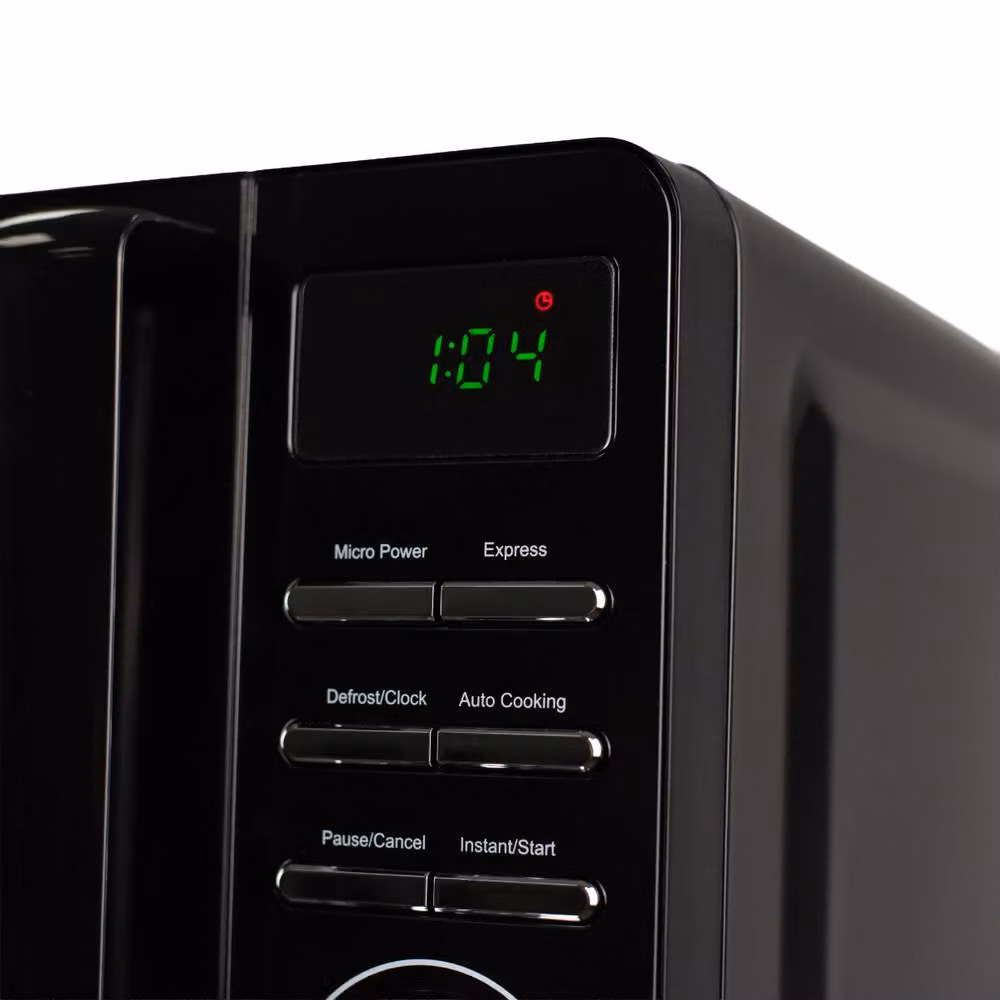 Willow 20L 800W Solo Digital Countertop Microwave - Black – 5