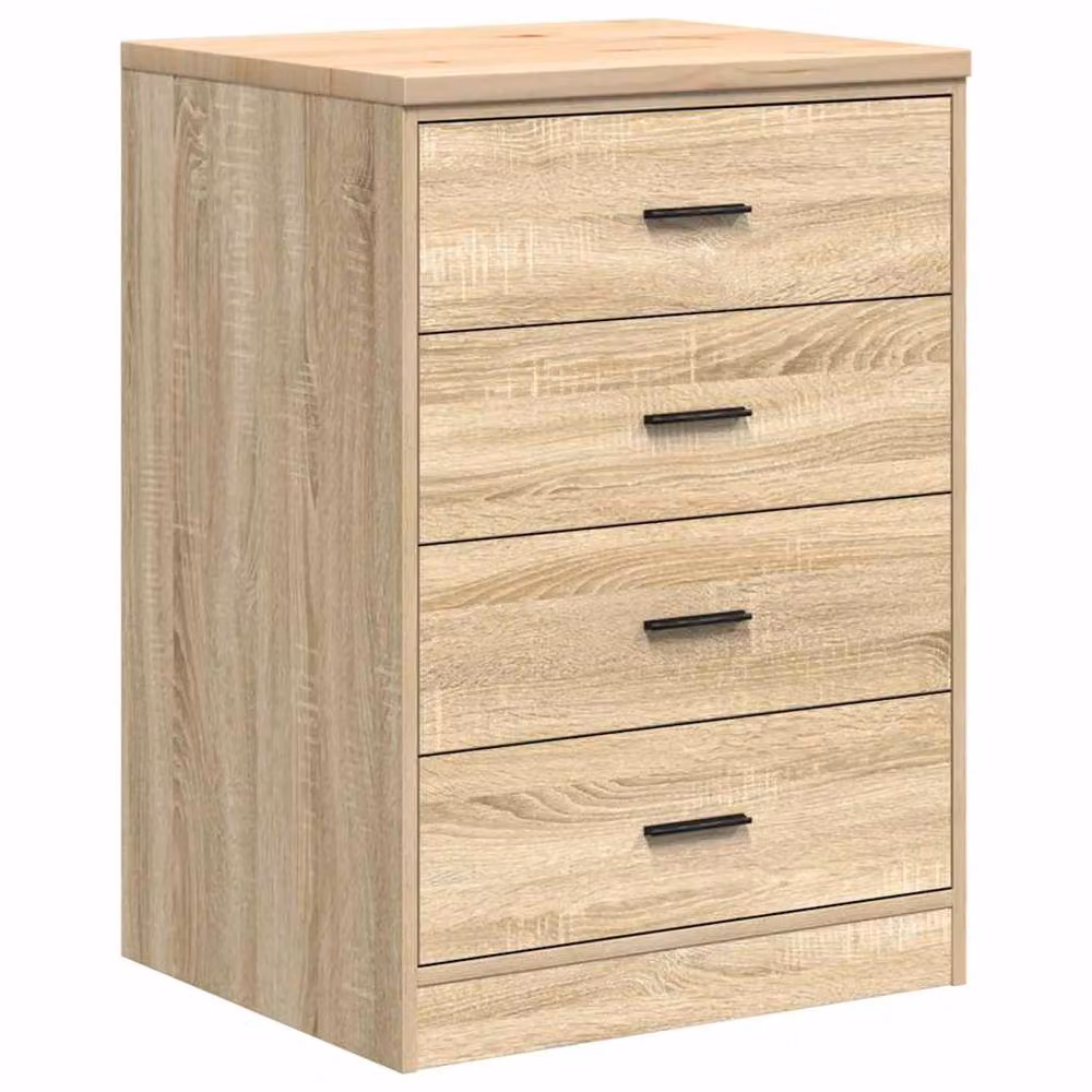 Berkfield Home Durable Garage Storage Cabinet in Sonoma Oak Light Tan, Solid Wood Pine, W/D/H: 60 x 51 x 85 cm – 2