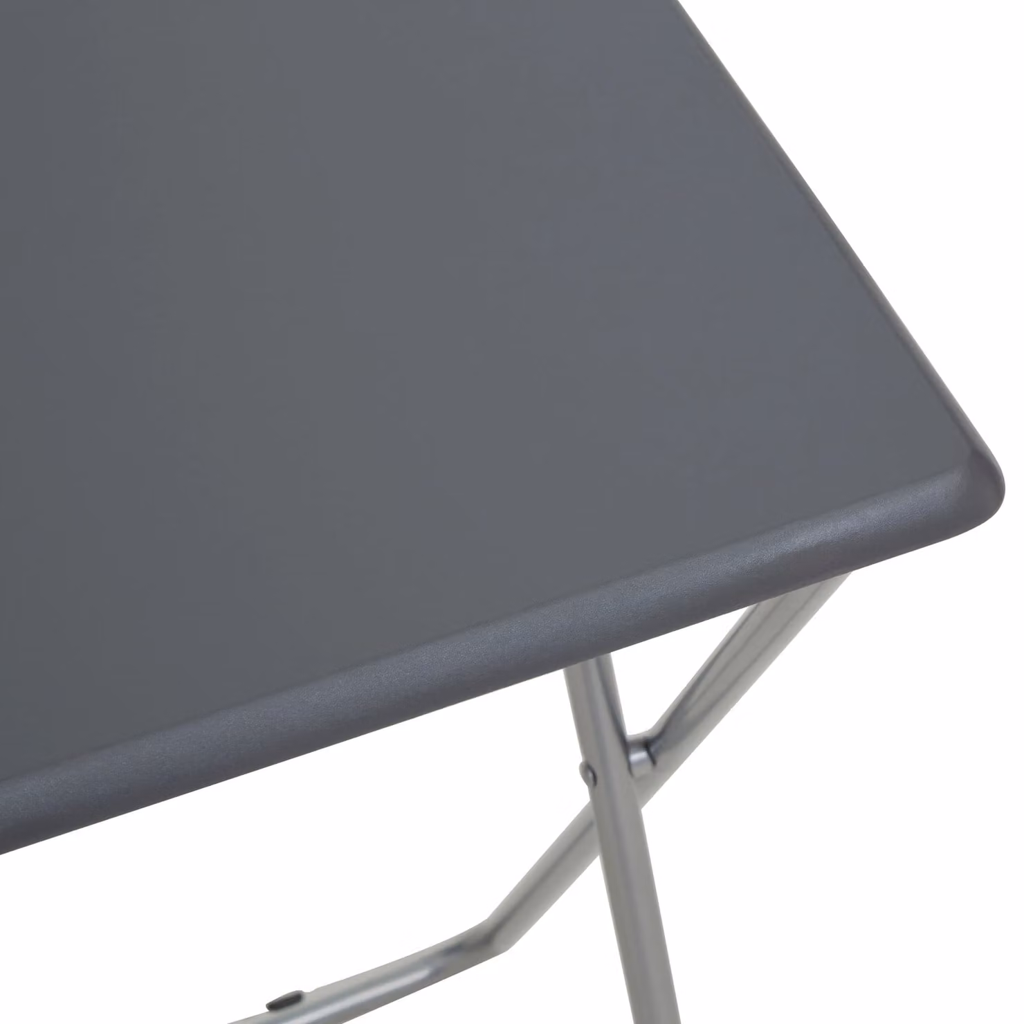 Orsina Folding Snack and Laptop Table by Maison by Premier in Grey, Green and Silver, W/D/H: 50.0 x 38.0 x 66.0 cm – 3