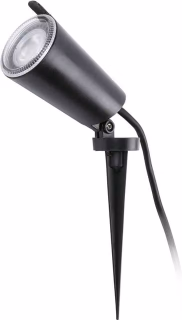 Faro Toni 1 Light Outdoor Display Spot in Black, IP65, GU10, Saltwater Resistant