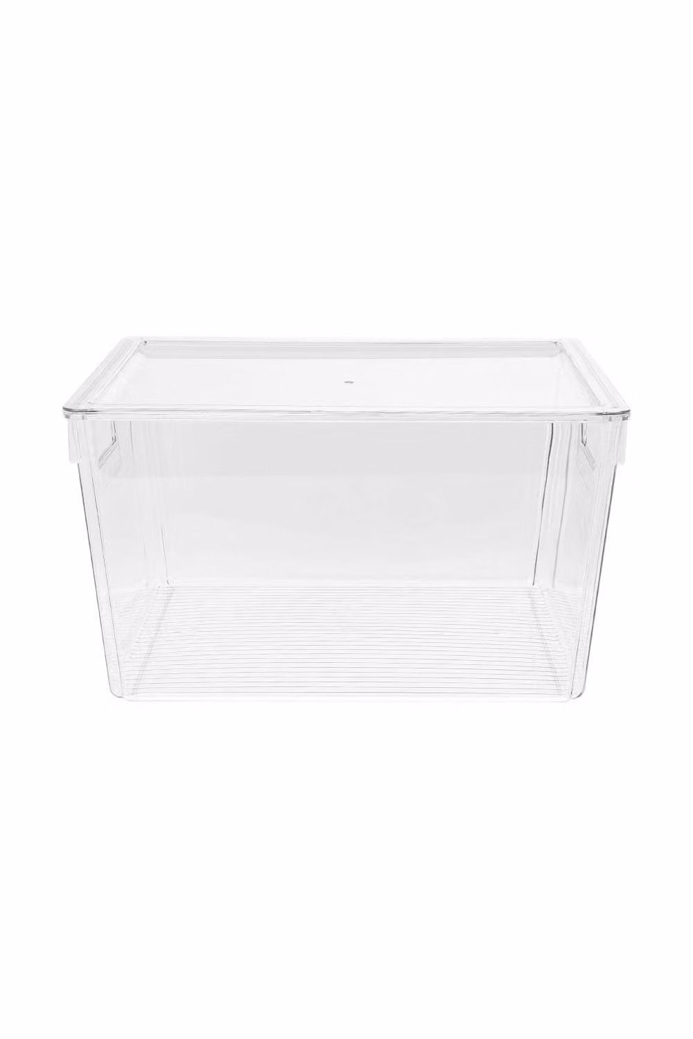 Living and Home Set of 12 Stackable Transparent Fridge Organiser Storage Boxes and Egg Baskets – 6