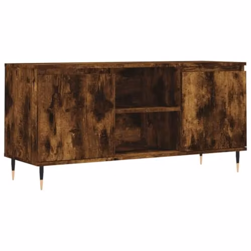 vidaXL Industrial TV Cabinet in Brown, W/D/H: 104 x 35 x 50 cm