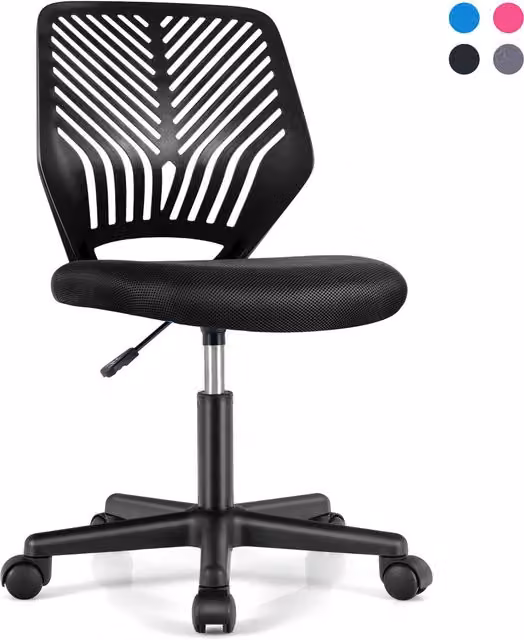 Costway Black Mesh Task Chair for Children