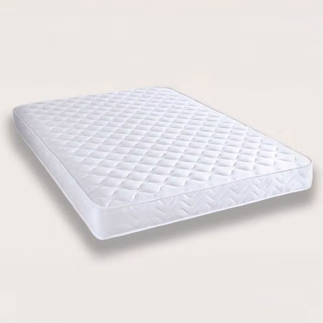OHS White Hybrid Memory Foam Quilted Mattress, W: 180 cm x D: 200 cm