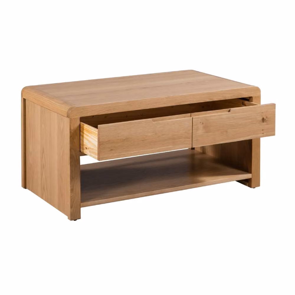 Cheshire Ardglass Solid Oak Coffee Table in Brown – 2