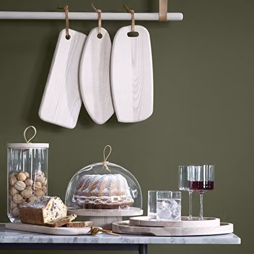 LSA International Ivalo Ash Stand and Glass Dome, Transparent, W/D/H: 28 x 28 x 23 cm – 2