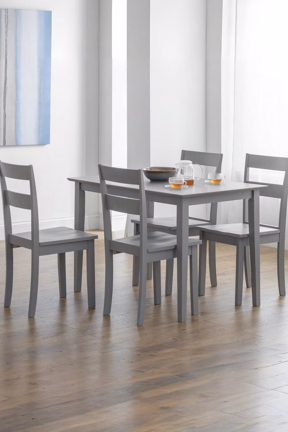 Julian Bowen Kobe Dining Chairs, Set of 2, Grey – 2