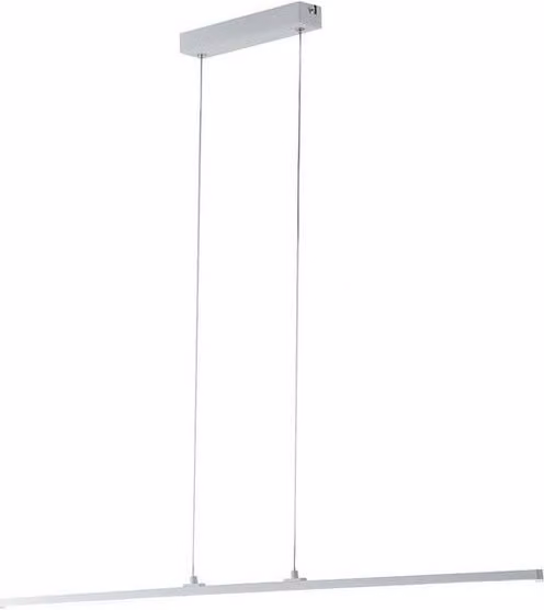 Netlighting SHANGHAI LED Pendant Ceiling Light, White, 1750lm, 3000K, W: 100 cm, D: 1.5 cm, H: 1.2 cm
