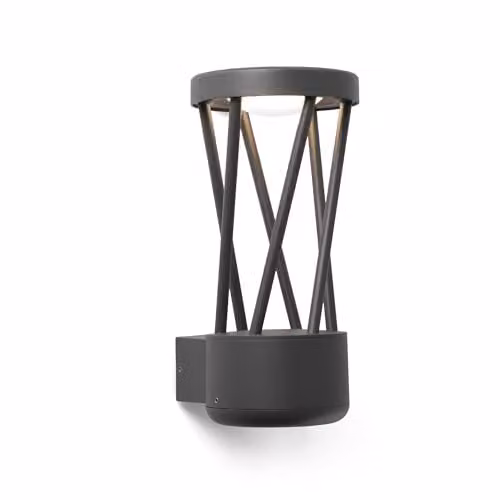 Faro Barcelona 71285 Twist LED Dark Grey Wall Lamp – 1