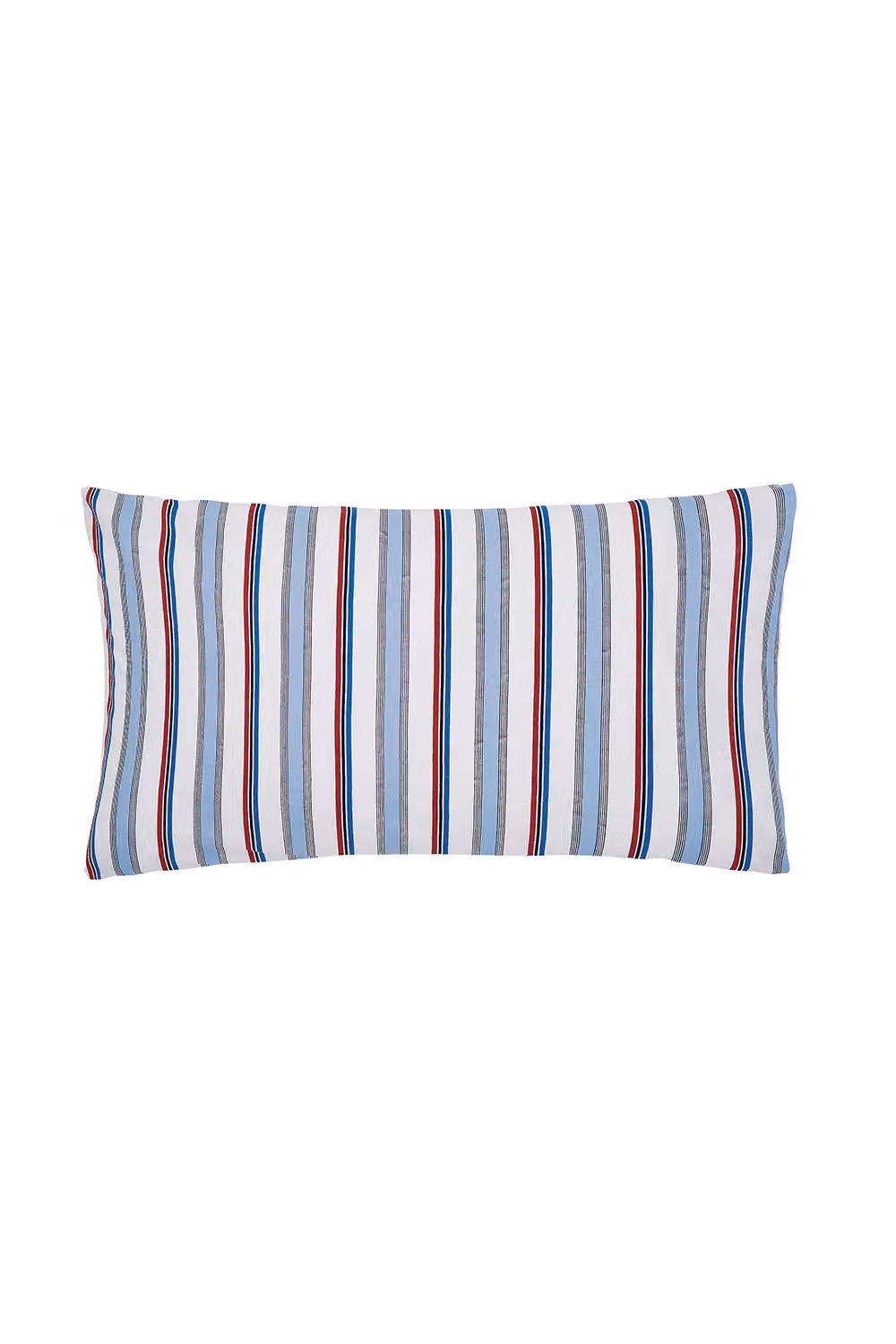 Helena Springfield Elwood Stripe Reversible Cotton Duvet Cover and Pillowcase Set, Blue/Multicolour, Single – 2