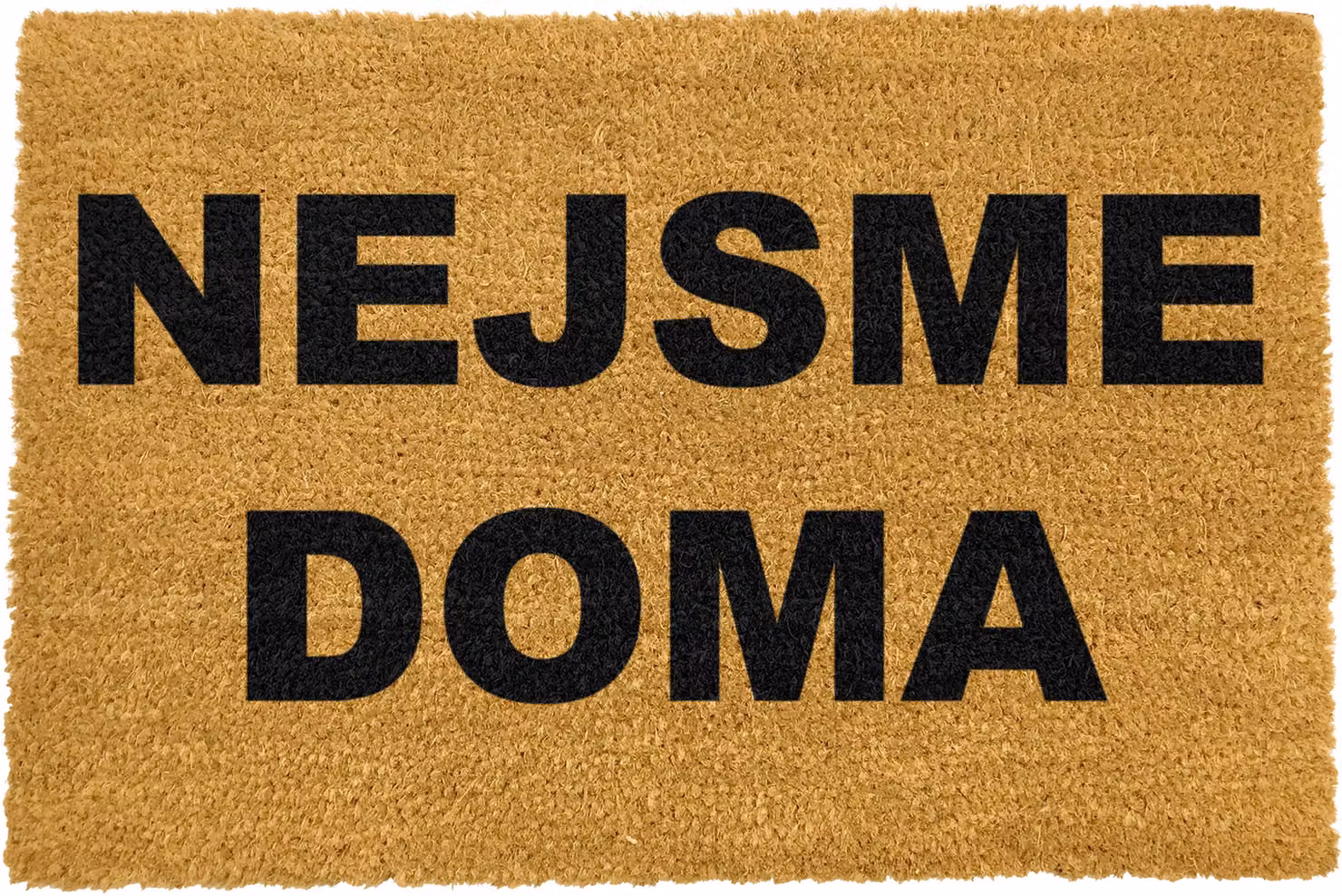Artsy Mats Nejsme Country Coir Doormat in Black and Brown, W/D: 60 x 90 cm – 2