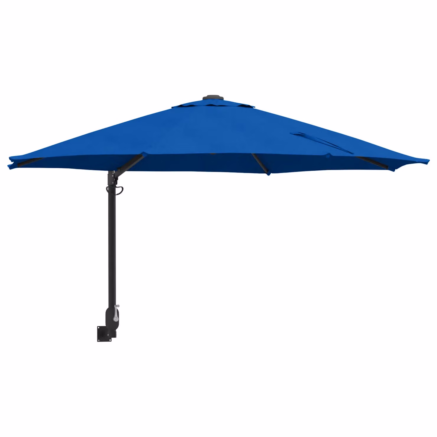 Berkfield Home Large Tiltable Patio Umbrella in Azure Blue Polyester – 2
