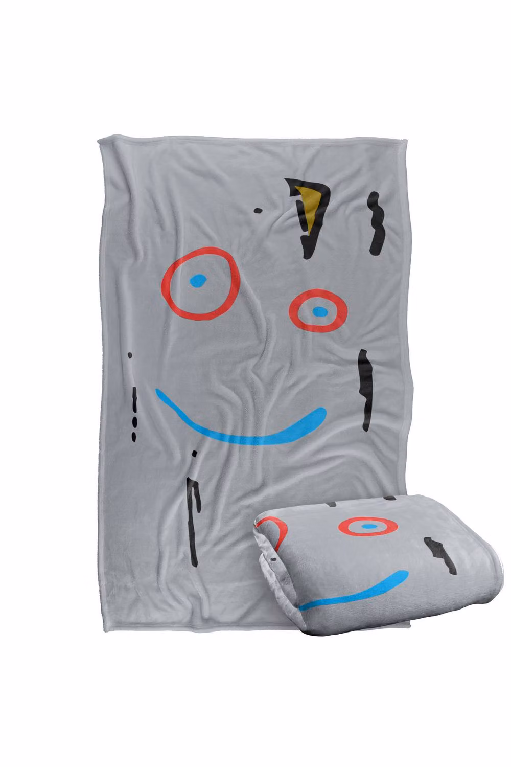 Cartoon Network Ed Edd N Eddy Plank Face Super Soft Fluffy Polyester Throw Blanket in Multicolour, Large – 2