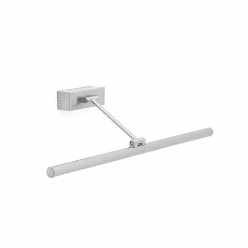 Netlighting Magritte LED Picture Wall Light, Grey and Silver, W: 60 cm, 12 W, 3000 K