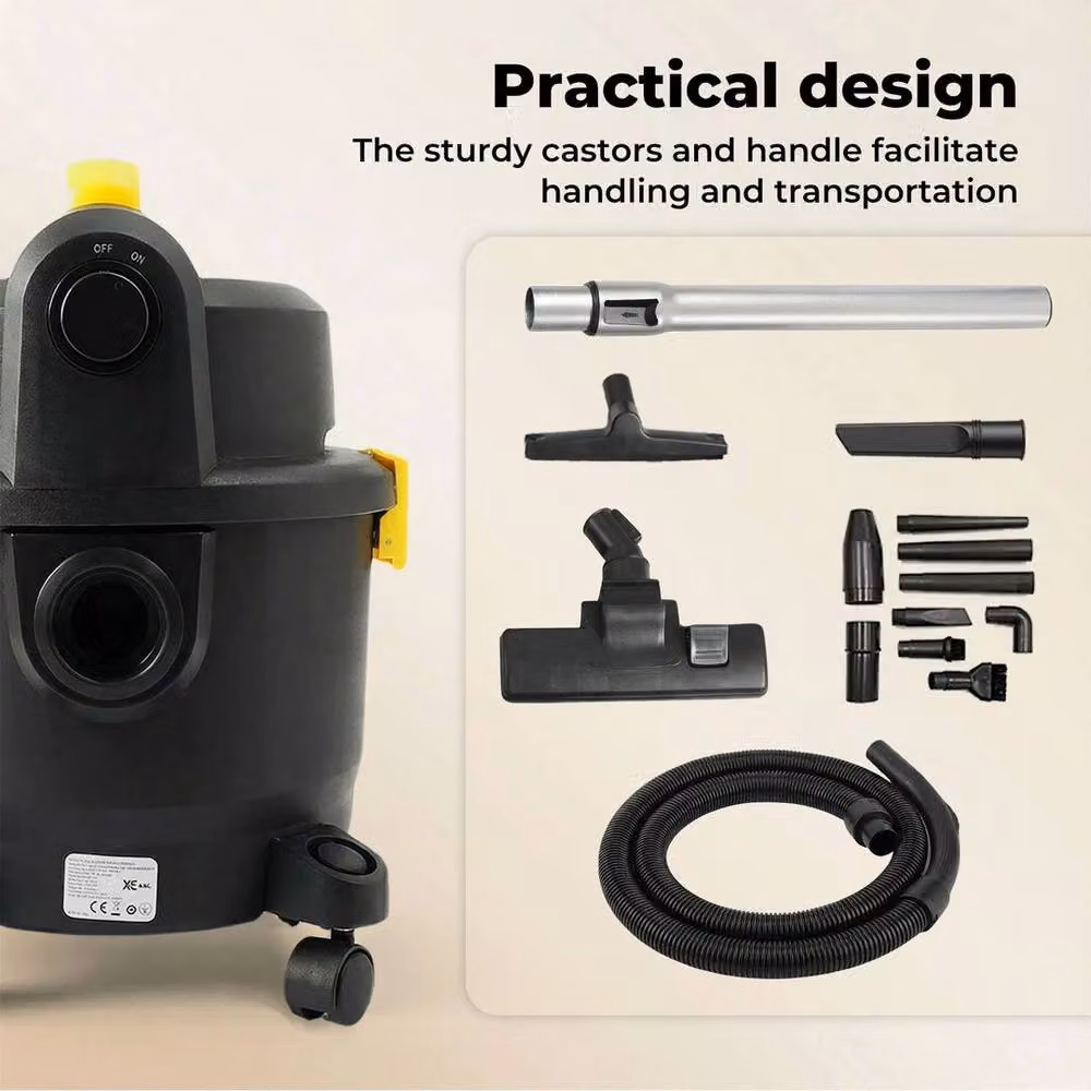 Kelvenix Spector Wet & Dry Cylinder Vacuum Cleaner in Black – 4