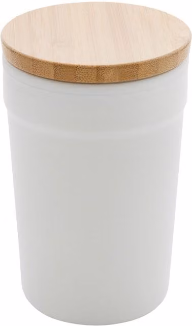 XD Design Bamboo Travel Mug with Lid, White, 300 ml