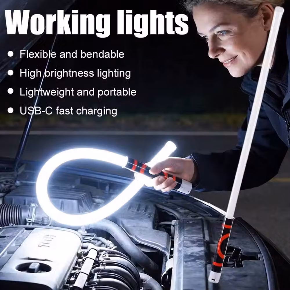Ventryn Rechargeable Flexible LED Work Light Stick in White – 4
