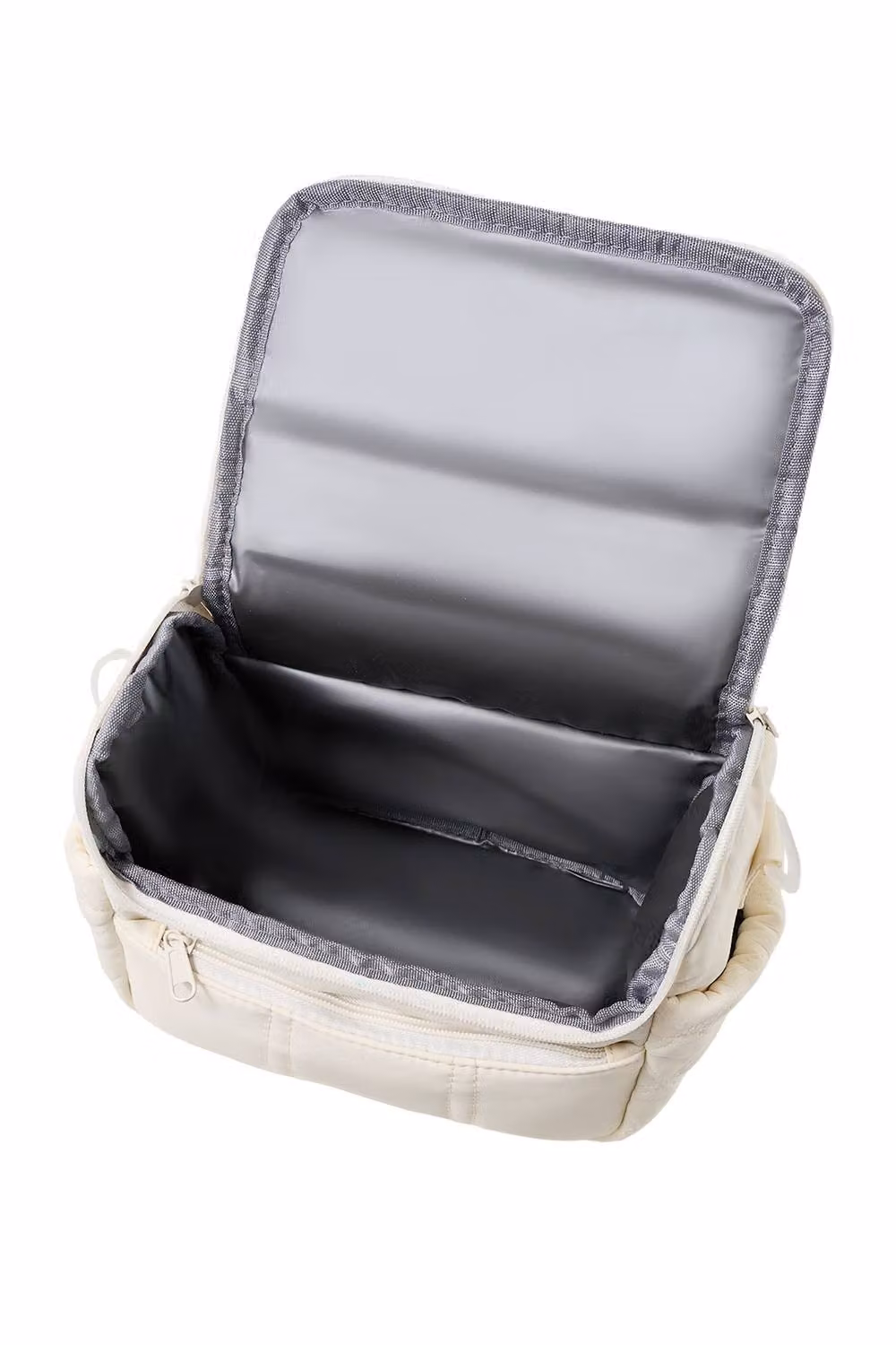Living and Home Insulated Portable Bento Lunch Bag in Beige – 2