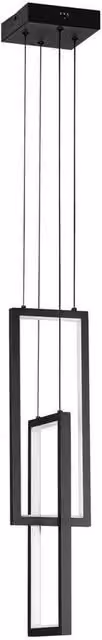 Netlighting Alis Pendant Light in Sandy Black, Dimmable LED, 37W, 925lm, 3200K