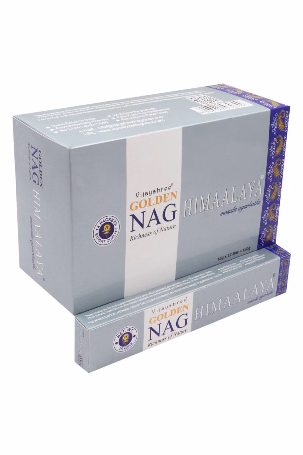 KDMD Golden Nag Himalaya Incense Sticks, 15g, Grey – 2