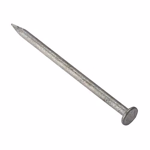 ForgeFix Galvanised Round Head Steel Nails, 2.65 x 50 mm, 2.5 kg