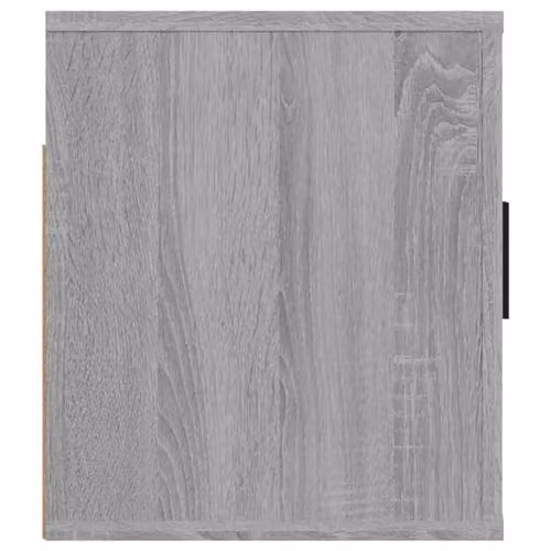 vidaXL Modern Wall Mounted TV Cabinet in Grey Sonoma, W/D/H: 100 x 34.5 x 40 cm – 3