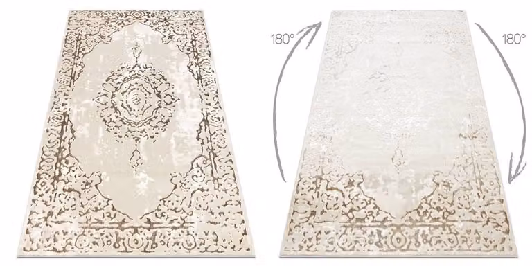 RugsX Allure Geometric Modern Yellow Rug, W: 200 cm, D: 290 cm