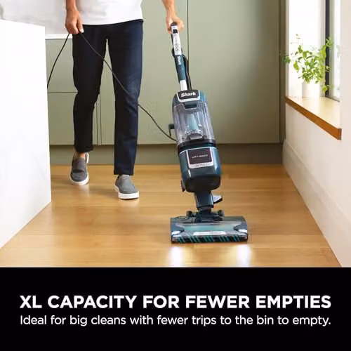 Shark Detect XL Corded Upright Vacuum Cleaner with DuoClean Detect and Anti-Tangle Roller, Petrol and Silver – 7