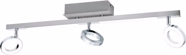 Loops Aluminium Chrome Wall Spot Light with LED Bulbs