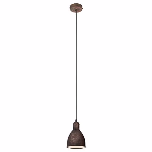 Loops Hanging Ceiling Pendant Light in Copper with Adjustable Height and E27 Bulb Feature