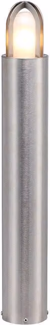 Netlighting Paignton Outdoor Bollard in Grey Stainless Steel with IP55 Rating – 1